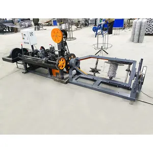 Hot dipped galvanized barbed wire machine for sale