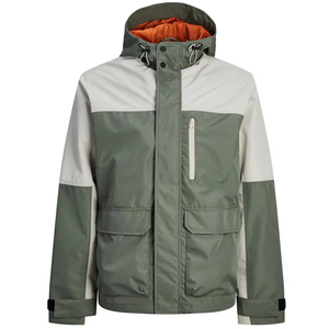 Veste de ski imperméable pour homme et femme avec col montant, fermeture éclair coupe-vent, motif uni, pour l'alpinisme, doudoune d'extérieur - Product Image 6
