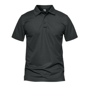Nuevo poliéster liso con logotipo bordado personalizado Unisex al por mayor para Polos 100% de alta calidad antiarrugas de punto sólido - Product Image 1