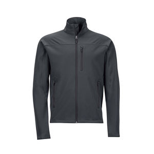 Veste softshell légère pour activités de plein air, coupe confortable, option de logo personnalisé pour homme, idéale pour les voyages, l'usage quotidien, la randonnée et les superpositions décontractées - Product Image 1