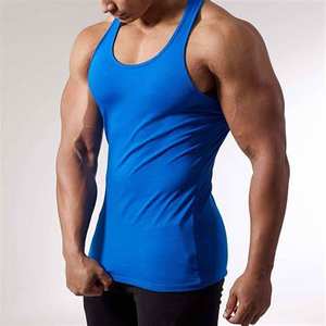 เสื้อกล้ามสำหรับยิมฤดูร้อนผ้าคอตตอนแห้งเร็วสำหรับฟิตเนส - Product Image 3