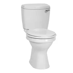 Vistaar Fabriek Levert Hoogwaardige Keramische Wc Kant-En-Klare Set Wit Color Sanitair Tweedelig Toilet Met Afdekking