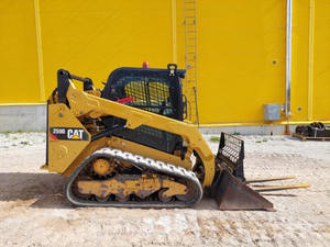 Minicargadora CAT 259D3 con carga nominal de 5 toneladas, motor diésel aprobado por CE, accesorios de alta eficiencia, bomba de cubo Huade - Product Image 2