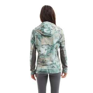 OEM Custom Women's <b>Shirt</b> Performance Fishing Long Sleeve Quick Dry UV Protective Outdoor <b>Hiking</b> Sportswear - Product Image 3