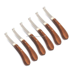 Herramientas de herrador de acero inoxidable, cuchillo cortador de pezuña para vaca/caballo, herramienta de reparación de pezuña, instrumentos veterinarios - Product Image 4