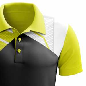 Polo multicolore en tissu pur, Logo OEM, taille personnalisée, vente en gros, col Polo à manches courtes de haute qualité - Product Image 5