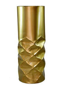 ZAHID EXPORTS Vase à fleurs de table en fer noir mat de conception côtière d'Uttar Pradesh - Product Image 5