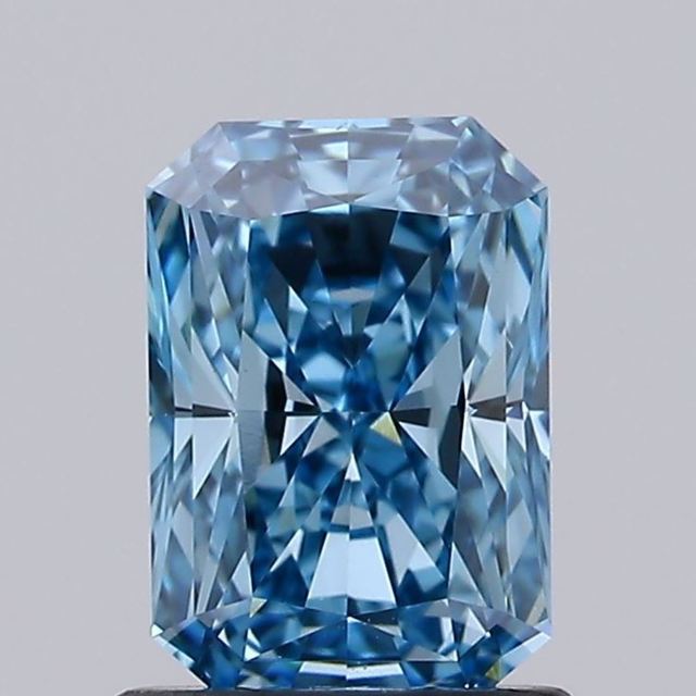 Diamant Brut Naturel Bleu De 1.40 Carats - Non Taillé, Opaque, Provenance Afrique Du Sud
