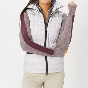 Sleeveless Outdoor Padded Riding Wear <b>Waistcoat</b> <b>Women</b> Equestrian Bodywarmer Quilted Horse Riding Vest - Product Image 3