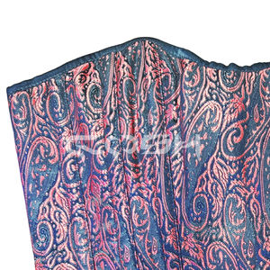 Corset Teddy en Brocart à Motif Paisley Gothique, avec Baleines en Acier et Effet Sculptant sur la Taille - Product Image 4