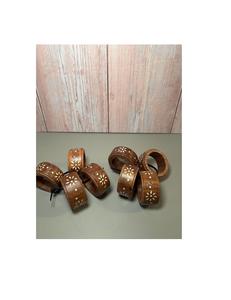 Decorative handmade wooden napkin ring for holiday <b>table</b> decoration eco friendly <b>rustic</b> <b>farmhouse</b> wedding party <b>dining</b> - Product Image 5