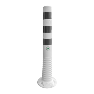 Delinatr 75 X 8 cm TPE Ponton Flexible Blanc pour Avertissement de Circulation - Product Image 1