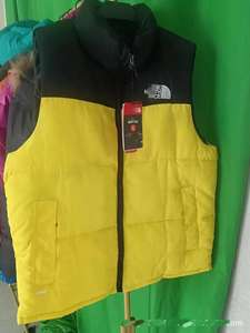 Chaqueta acolchada impermeable ligera para tallas grandes, la mejor calidad premium con logotipo frontal de cuello alto - Product Image 4