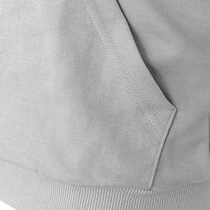 เสื้อกั๊กขนแกะซิปเต็มแขนกุดมีฮู้ดเสื้อแจ็คเก็ตทีมเครื่องแบบกันลมเสื้อกั๊กขนแกะขั้วโลกออกแบบโลโก้ได้ตามต้องการ - Product Image 6