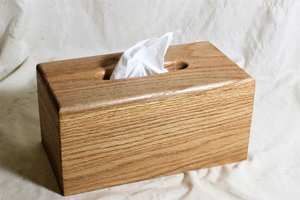 Luxury Walnut Tissue Box | Wooden Paper Holder for <b>Bathroom</b> & Living Room | Modern Desktop Storage Case | Home Decor <b>Organiser</b> - Product Image 4