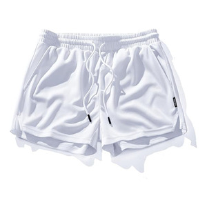 Women <b>Pink</b> Mesh Gym Shorts Elastic Waist Drawstring Quick Dry Polyester Running Shorts 2026 Collection Athletic - Product Image 5