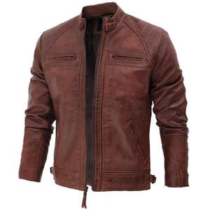 Chaqueta de Motociclismo de Cuero PU Impermeable, Cortavientos, Transpirable y Resistente al Fuego para Todas las Estaciones, Carreras de Motocross - Product Image 6