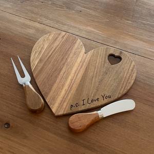 Wood Rectangle Chopping Board & 12mm Thick Serving Platter-Durable Dishwasher Safe - Product Image 1
