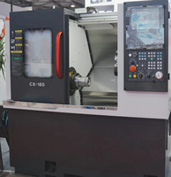 Tour CNC à banc incliné compact avec banc incliné à 30 degrés et base en fonte HT300 pour raccords en laiton et broches de précision