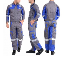 Top qualité meilleurs vêtements de travail haute visibilité vêtements de travail légers réfléchissants haute visibilité combinaison de sécurité fabrication personnalisée - Product Image 5