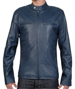 Plus Size Men's Winter High Street Fashionable Outdoor Motorcycle Windbreaker <b>Waterproof</b> Eco-Friendly Genuine Leather <b>Warm</b> - Product Image 5