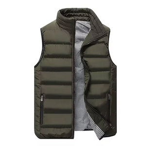 Nuevo estilo cortavientos para exteriores, chaleco cálido aislado, chaleco acolchado, chaqueta acolchada, chaqueta acolchada sin mangas para hombres - Product Image 1