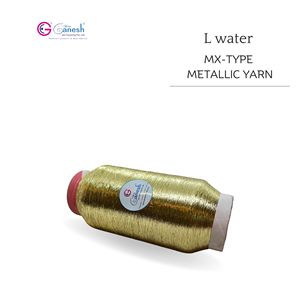 Alta tenacidad 150D Bordado Jari MX Tipo Poliéster Jari con Lurex S y ST Tipo Metálico L Agua MX Tipo Hilo Metálico - Product Image 3