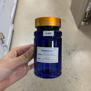 ขวดยาเม็ดพลาสติก PET พร้อมฝาเกลียวสำหรับใส่วิตามินแคปซูลขวดยาใสสำหรับ250cc - Product Image 1