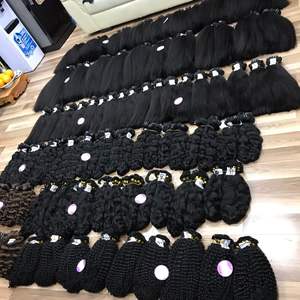 Extensions 2023 Offre Spéciale naturelles, double trame de cheveux raides, cheveux bouclés, couleur naturelle, macsara - Product Image 6