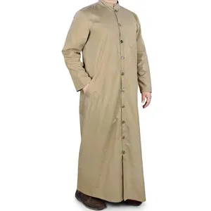 Hommes Daffah Saudi Thobes En Gros Islamique Arabe Dubaï 2024 Haute Qualité Daffah Thobe Fabricant