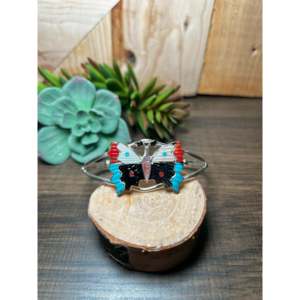 Tamara Pinto Fashion <b>Cuff</b> <b>Bracelet</b> Multi-Strone and Sterling <b>Silver</b> - Product Image 1