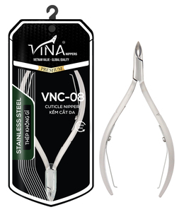 Outil de soin des ongles vietnamien Vina en acier inoxydable VNC-08-GC avec une large ouverture de mâchoire et une lame pointue pour les professionnels - Product Image 1