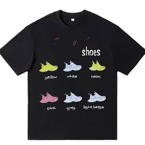 Nouveau design, logo personnalisé, t-shirt unisexe de luxe en toile épaisse, respirant, à séchage rapide, col rond, pour hommes 2024 - Product Image 1