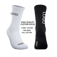 Calcetines Casuales de Spandex/Poliéster para Chicas de Secundaria, Diseño Unisex Transpirable y de Secado Rápido con Logotipo Personalizado