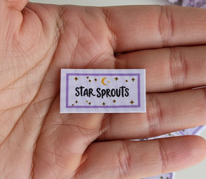 Premium Eco-Friendly Custom Satin Damask Woven <b>Labels</b> <b>for</b> <b>Kids</b> Women <b>Clothing</b>-Economically Priced Fast Turnaround OEM/ODM - Product Image 6