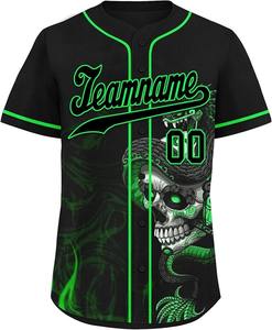 Jersey de Béisbol Personalizado al por Mayor, OEM/ODM, Sublimado, 100% Poliéster, Secado Rápido, Tallas para Adultos - Product Image 5