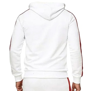 ชุดออกกำลังกายวิ่งออกกำลังกายแขนยาวซิปรูดซิปล้วนสำหรับผู้ชาย - Product Image 5