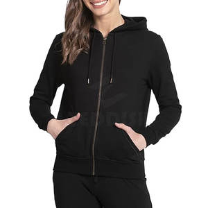 Pull à capuche personnalisé de haute qualité pour femmes tricoté tenue décontracté avant grande taille veste à capuche d'hiver vente en ligne - Product Image 1