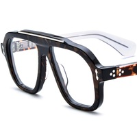 Monture de lunettes de haute qualité pour hommes et femmes Monture de lunettes en acétate Lunettes optiques rétro