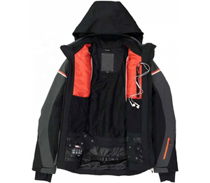 2025 pas cher prix meilleure qualité Logo personnalisé imprimé haut meilleur imperméable hommes à manches longues vestes de ski à vendre - Product Image 2