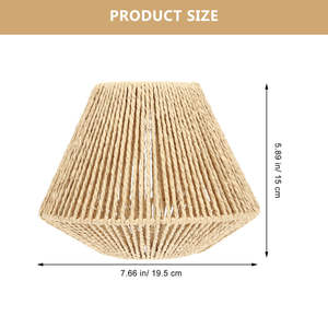 Mejor Opción HNH Craft: Portavelas y Frascos de Papel Trenzado Hechos a Mano con Tamaño Personalizado para Decoración del Hogar - Product Image 2