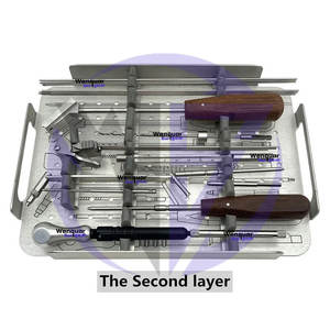 Ensemble d'instruments de plaque d'ostéotomie orthopédique 2.7, plaques de verrouillage, outils, article chaud, acier inoxydable de qualité supérieure, prix direct d'usine - Product Image 5