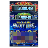 LOCK IT LINK DIAMOND Version de prévisualisation Plateau de jeu personnalisable Anglais WMS550 Life Luxury Pot Gold Fox340 POG Prise EU Verticale