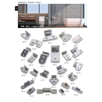Loquet à levier réglable en acier pour meubles, attaches de boîte et clips de porte pour hôtels et usage extérieur
