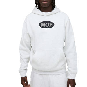 Sudadera con Capucha para Hombre, de Algodón y Felpa, Corte Holgado, Diseño Texturizado en Relieve, Estilo Urbano, para Marca Privada OEM - Product Image 1