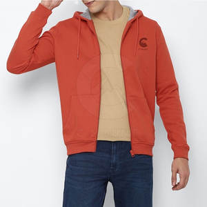Sudaderas con cremallera de alta calidad para hombre Sudaderas con cremallera de poliéster de algodón Sudaderas con cremallera de moda superior MOQ bajo - Product Image 3