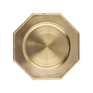 Charger Plates <b>Table</b> Setting Plate for Hotel Restaurant <b>Table</b> Decorative Place <b>Mats</b> Food Dessert Serving Plates - Product Image 1