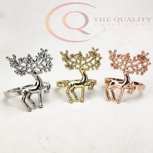 Anneaux de serviette décoratifs de luxe pour la mise en place de la table, adaptés aux événements spéciaux et à l'usage quotidien - Product Image 5