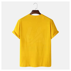 T-shirt Homme Haute Qualité Dernier Cri 2026 Style Classique Décontracté T-shirts Vierge Impression Personnalisée Coupe Droite Tricoté Devant - Product Image 2