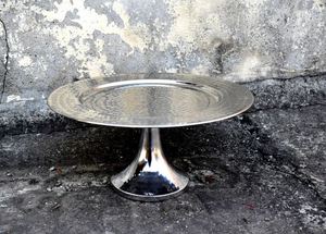 อลูมิเนียมยืนเค้กสำหรับการใช้งานงานแต่งงานบ้านโรงแรมร้านอาหารพรรคปริมาณจำนวนมากส่งออกที่มีคุณภาพสูงขายตรงจากโรงงาน - Product Image 4